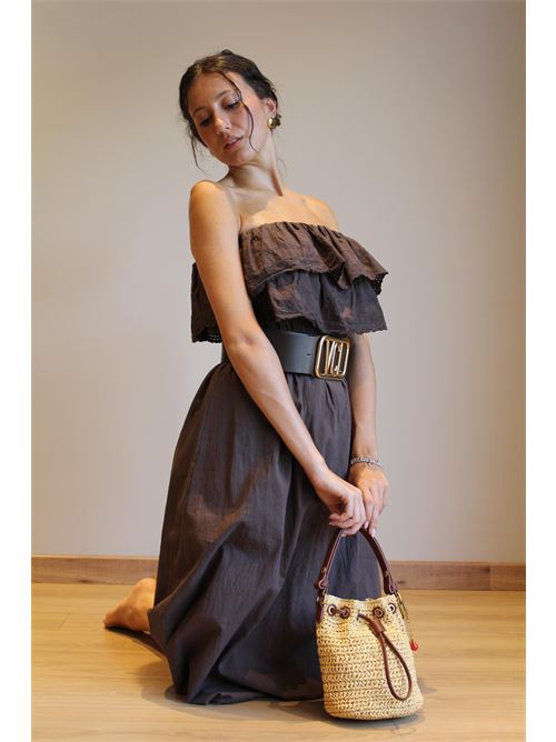 fascia cotone e pizzo san gallo DIECI MINUTI | 554822